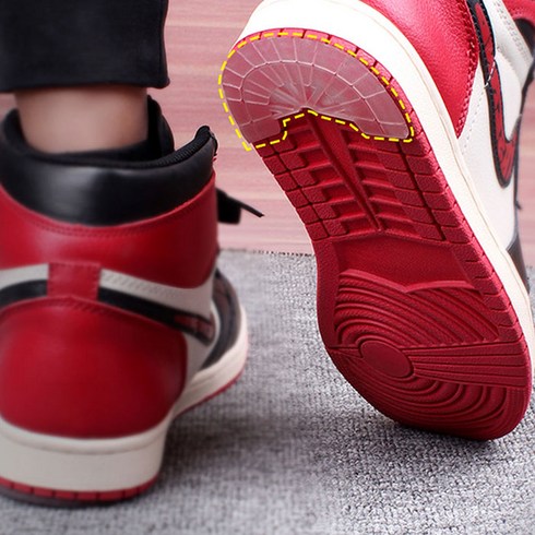 4쌍세트 신발 운동화 밑창 보강 구두 뒷굽 고무 보강제 패드 구두뒤 바닥 보호 관리 수선 얇은 보수제, R45048E(솔리드투명4쌍, 4개