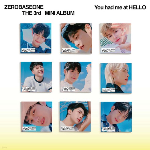 제로베이스원디지팩 - [9종세트]제로베이스원 앨범 디지팩 제베원 zerobaseone You had me at HELLO digipack