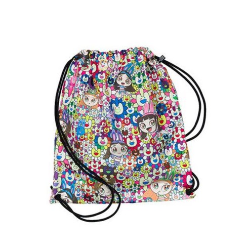 뉴진스가방 - 개봉앨범 포토카드 없음 / 뉴진스 (NewJeans) - Supernatural (NJ X MURAKAMI Drawstring Bag ver.)