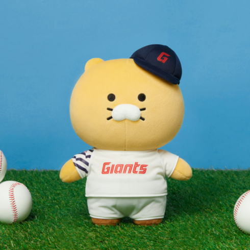카카오 KBO 롯데 자이언츠 인형 V3 춘식이 한정수량