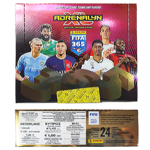 파니니 FIFA 365 AXL 2024 기본팩 DP 24팩 1박스 144장 랜덤 축구 카드