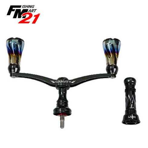 2023년 가성비 최고 리브레핸들 - 리브레 윙100 그래비티 더블핸들 튜닝파츠 발란서포함, 시마노용