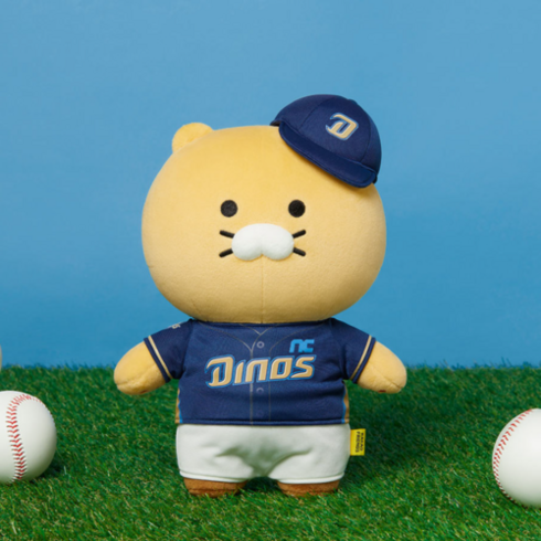 카카오 KBO NC 다이노스 20 인형 춘식이 한정수량