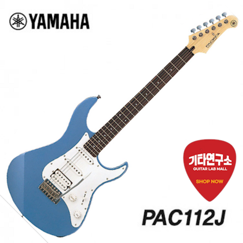 야마하기타 - 입문용 강추 야마하 일렉기타 YAMAHA Pacifica PAC112J (블루)