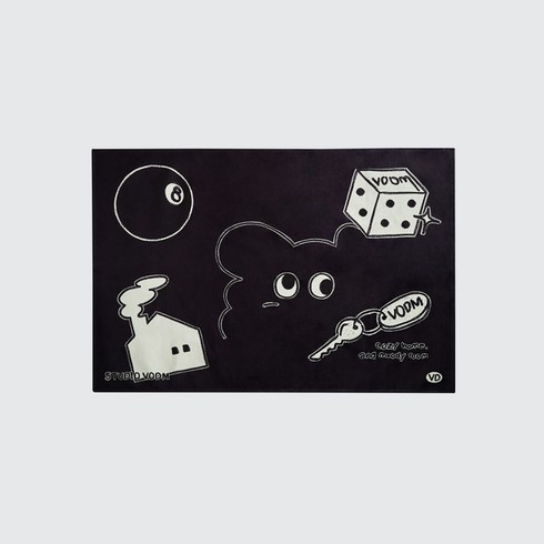 VODM doodle 드로잉 카페트 러그
