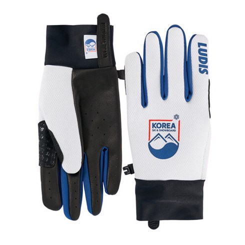 2023년 가성비 최고 루디스 국가대표장갑 - 루디스 국가대표 LGM4052 화이트_크로스컨트리 스키 레이싱 오지 방한 가죽 장갑