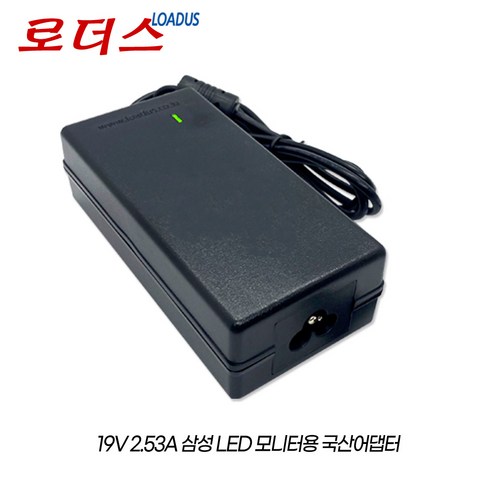 2023년 가성비 최고 un32k4100 - 삼성모니터 LED TV UN32K4120 UN32K4110 UN32K4100 전용 19V 2.53A 48W 국산로더스어댑터, 1개, 어댑터+파워코드1.5M