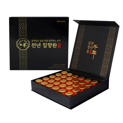 휴럼 천년침향환 3.7g*30환, 3.7g, 1개