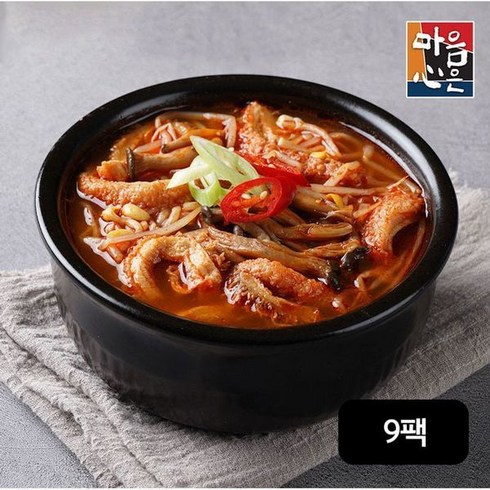마음심은 푸짐한 양평해장국 650gX9팩 33459380 ., 1.단일옵션