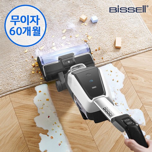 [최대60개월무이자] 비쎌 크로스웨이브 X7 2832S 아쿠아청소기 무선진공청소기+물걸레청소기, 단일속성