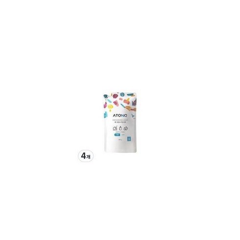 아토앤오투 1종 젖병 & 주방세제 리필 무향, 480g, 4개