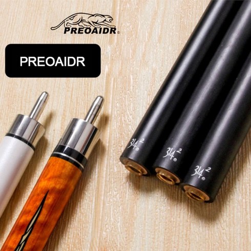 POINOS PREOAIDR 블랙 메이플 풀 큐 샤프트 13mm 11.8mm 10.8mm 팁 사이즈, 프리에이더