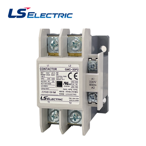 GMC-30P2 단상 전자접촉기 AC220V 30A 개폐기 MC MS 마그네트 스위치 LS 산전 ELECTRIC Magnetic Contactor, 1개