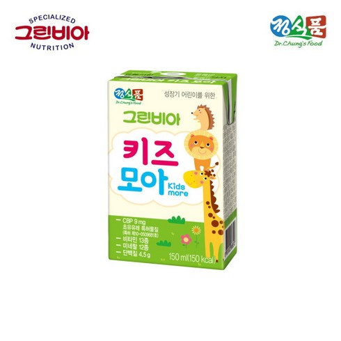 그린비아 키즈모아, 그린비아 기즈모아, 150ml, 48개