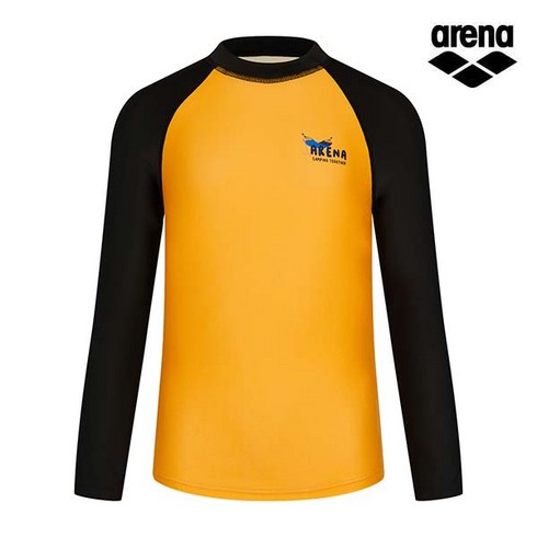 아레나 캠프아웃 아동 레저 래쉬가드 A3BB1BC02ORG