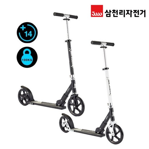 삼천리스카바 - 삼천리 SCAVA500 스카바500 어린이킥보드 성인킥보드, 01.블랙(Black)