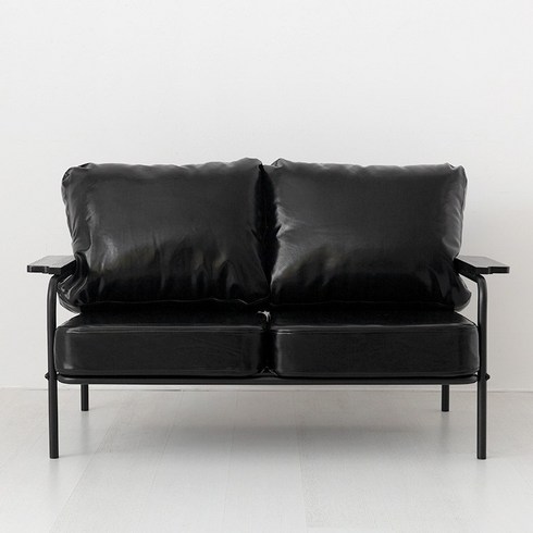 DELU 2인소파 1665, 블랙 3532.7881