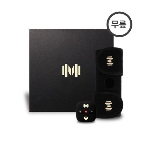 [닥터몬스터]EMS저주파 무릎&종아리마사지기세트(무릎마사저+호스트기+충전케이블+리모콘) 블랙 free 사이즈, LX102