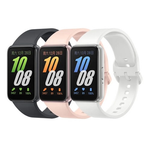 삼성 Galaxy Fit 3 갤럭시핏 피트니스 스마트 밴드 스마트 워치 블랙 개봉/활성화, 블랙 -개봉 활성화, 40mm, 블루투스