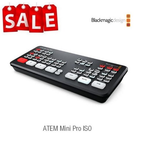 블랙매직정품 아템미니프로 ISO / ATEM MINI PRO ISO / 4채널 입력 및 레코딩, 1개