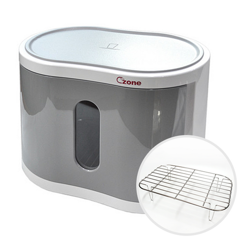 씨존소독기 실버 자외선 살균소독기 네일도구살균기, 씨존소독기 그레이 (선반O), 1개