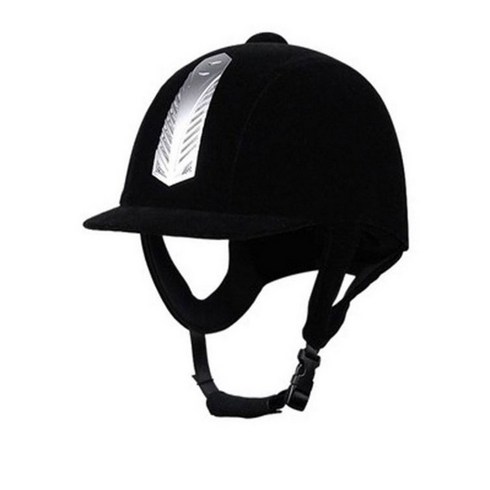 [JKUL] 승마 용품 헬멧 모자 머리보호 장비 남성 여성 승마모자 검정 + 52 cm, 1개, 검정 + 58 cm
