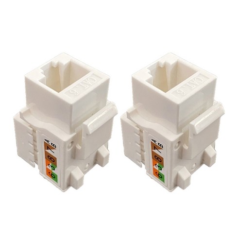 이더넷 벽 플레이트 키스톤 잭 벽 플레이트 RJ45 키스톤 커플러 삽입물, 1개