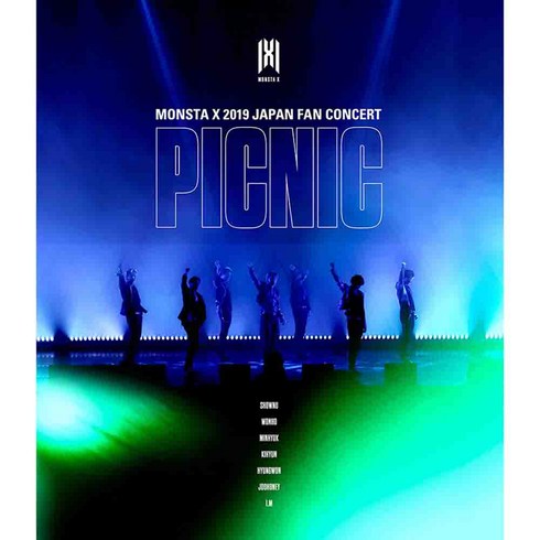 몬스타엑스 MONSTA X JAPAN FAN CONCERT 2019 PICNIC Blu-ray 블루레이