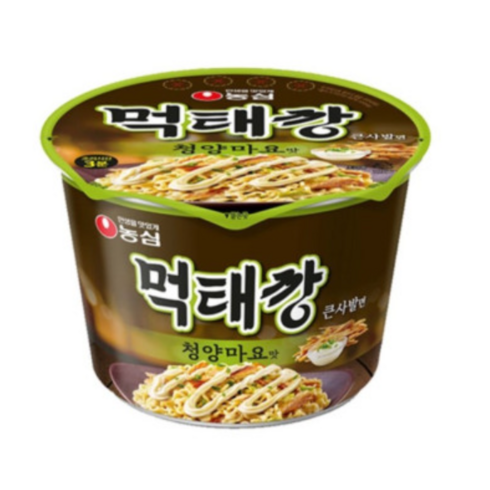 먹태깡 큰사발면 청양마요맛 118g, 16개