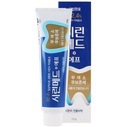 시린메드 에프 치약, 125g, 12개