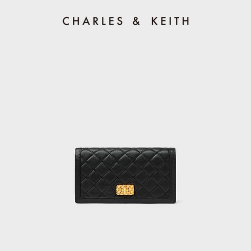 찰스앤키스 CHARLES＆KEITH CK6-70840448 여성 아가일 체인 크로스 지갑