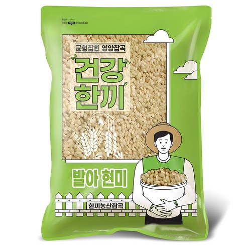 발아현미 - 국산 발아현미 5kg 2024년산 대용량, 1개