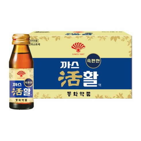 텀즈소화제 - 부채표 까스활 소화제, 750ml, 6개