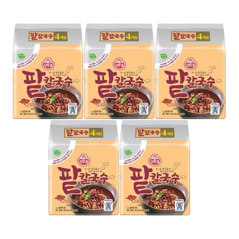 오뚜기 팥칼국수, 120g, 20개