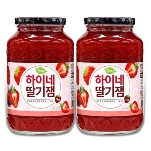 하이네딸기잼 - 하이네 딸기잼 1kg x 4개