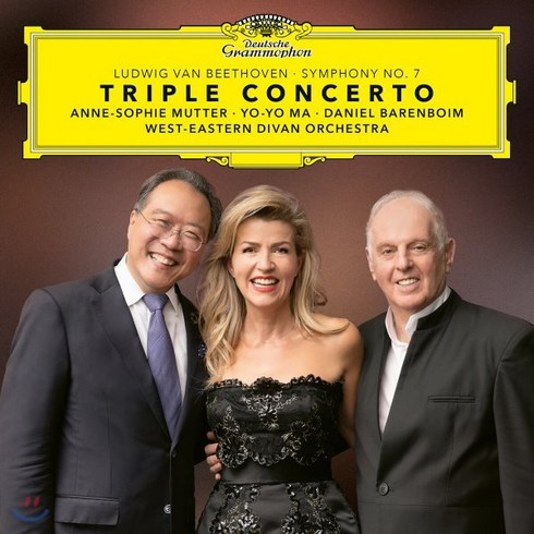 [CD] Daniel Barenboim / Anne-Sophie Mutter / Yo-Yo Ma 베토벤: 3중 협주곡 교향곡 7번