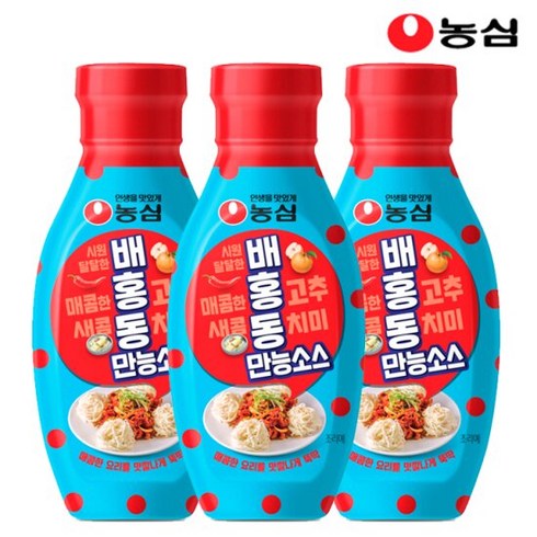 농심 배홍동 만능소스 300g x 3개, 단품