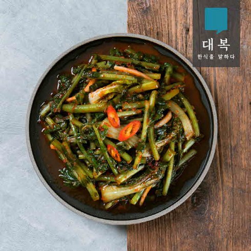 대복김치 - 대복 열무김치 2kg (꽃게육수로 시원하고 아삭한 맛), 1개