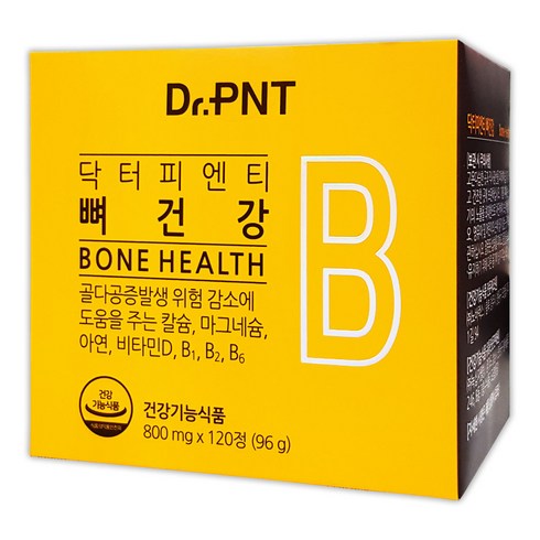 닥터피코텐후기 - 녹십자웰빙 닥터피엔티 뼈건강 120정(1개월), 1개, 120개