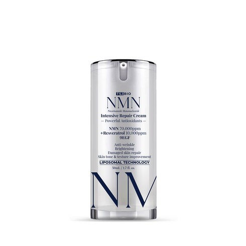 nmn면세점 - NMN Intensive Repair Cream 엔앰엔 인텐시브 리페어 크림 순도 99%이상 고농도 70000ppm 함유, 1개, 50ml