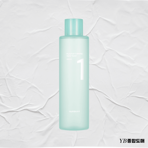 넘버즈인 청초토너 1번 진정토너 맑게담은 300ml, 1번 청초토너 300ml, 1개, 0.3l