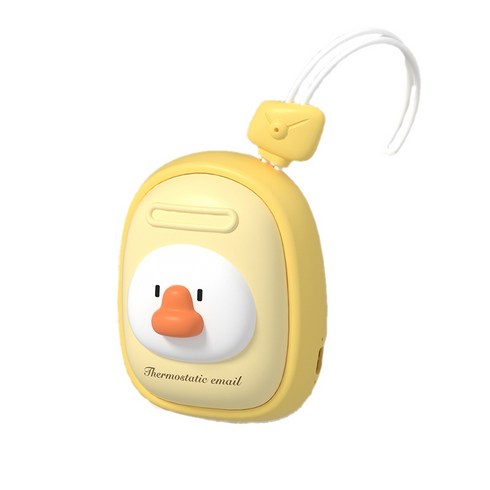 2023년 가성비 최고 충전식손난로구름 - TAOMI 캐릭터 휴대용 충전식 손난로, 오리