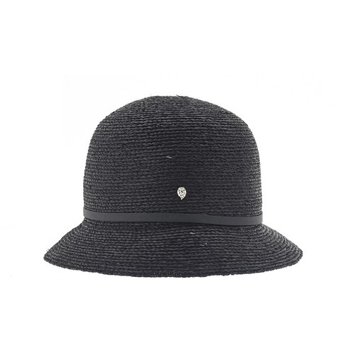 헬렌카민스키 BESA 베사6 라피아 HAT50172 CHARCOALBLACK