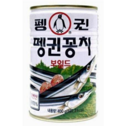 펭귄 꽁치 400G 24개 1박스