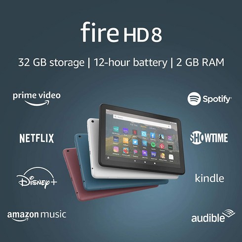 아마존파이어hd10 - Amazon 아마존 파이어 HD 8 인치 태블릿 32GB 2020년 10세대, 파이어 HD 32기가 트와이라잇블루