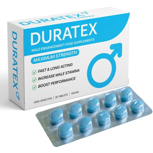 웅풍장양환 - HUMAKellc [영국] DURATEX 강화된 체력을 위한 프리미엄 100mg 견고한 남근 성능 파워 부스터 오래 지속되는 허브 남성 보충제, 1개, 20정