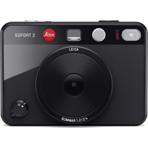 라이카 Leica 정품 즉석카메라 SOFORT 소포트 2 하이브리드 인스턴트, 포함, 레드, 1개