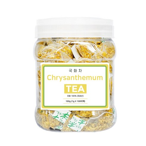 티타임 국화차 삼각티백, 1g, 100개입, 1개