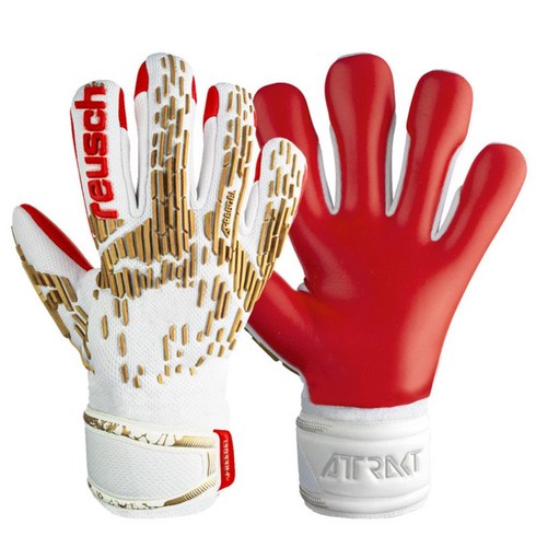 2023년 가성비 최고 로이쉬주니어장갑 - 로이쉬 프리젤 실버 주니어 골키퍼 장갑 축구 화이트, 1개