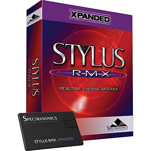 [정식 수입품] Spectrasonics Stylus RMX "Xpanded"USB (설치 버전) 그루브 악기 드럼 악기